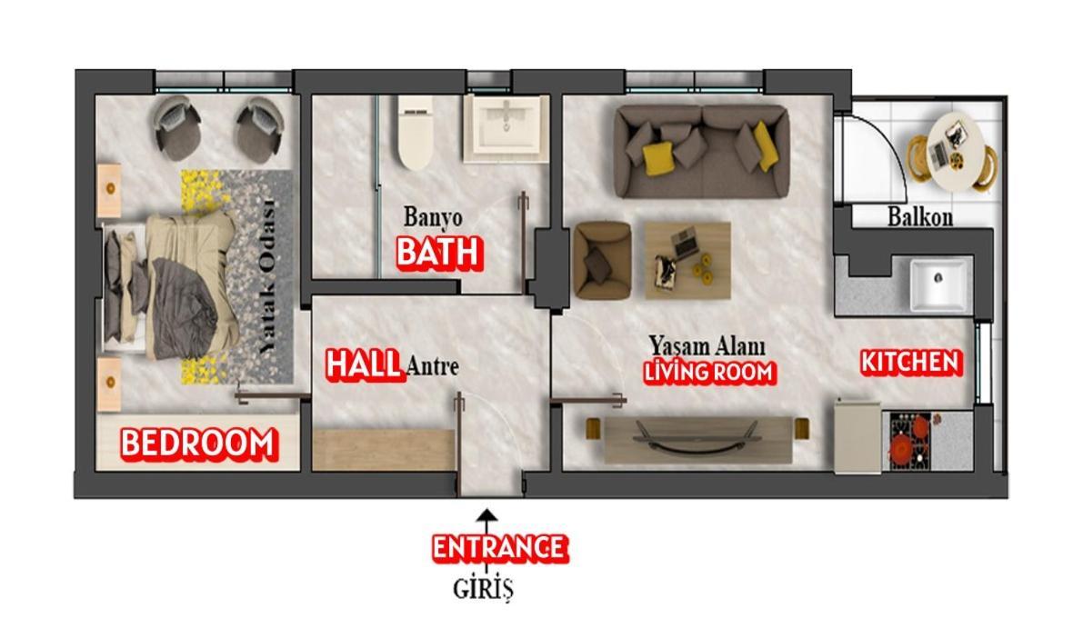 Goelhisar Mavi Konak Apart Otel المظهر الخارجي الصورة